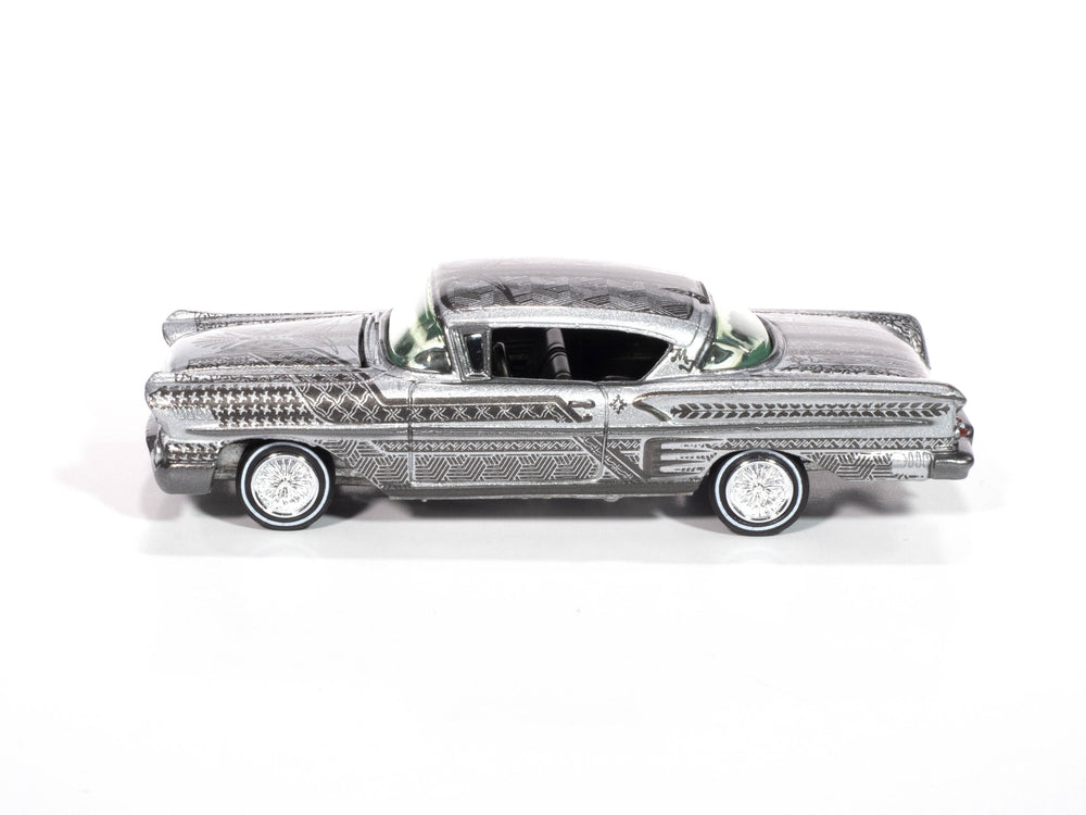 Johnny Lightning 1958 Chevy Impala Lowrider (Auto World Store Exclusive) 1:64 Diecast