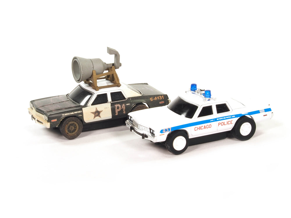 "PRE-ORDER" Auto World 28' Blues Brothers "106 Miles to Chicago" Slot Race Set HO Scale (DUE JANUARY 2025)