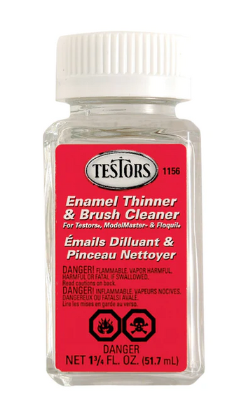 Testors- 1/4 Oz. Enamel Paint - Thinner