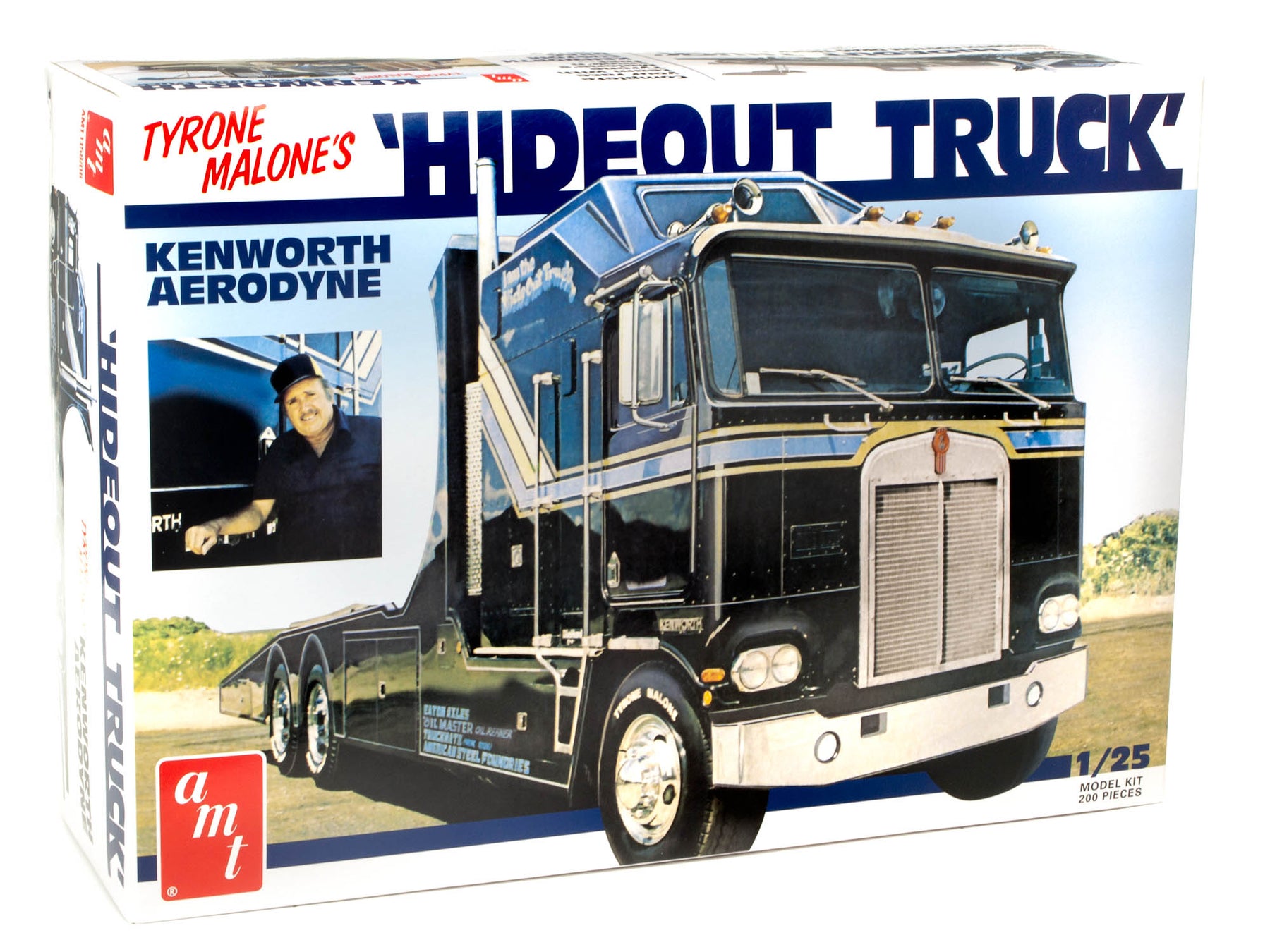 AMT Hideout Transporter Kenworth (Tyrone Malone) 1:25 Scale Model