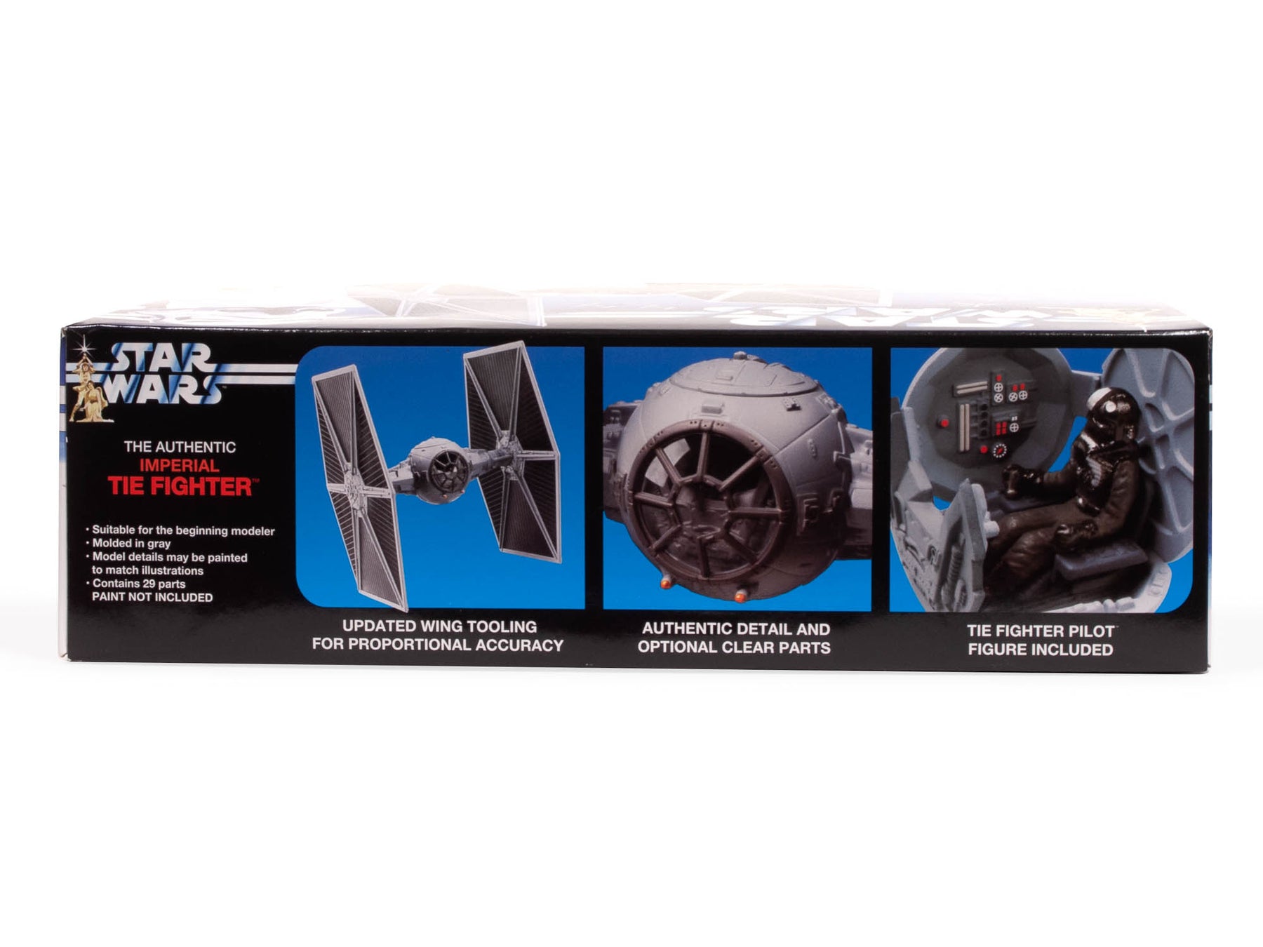 AMT Star Wars: A New Hope TIE Fighter 1:48 Scale Model Kit – Auto