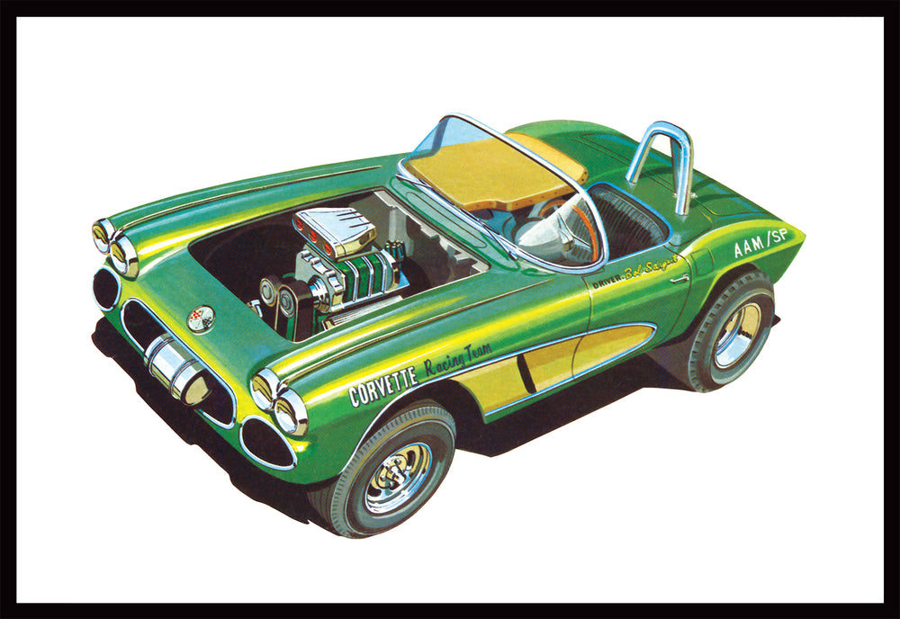 AMT 1/25 1962 Chevy Corvette Model Kit