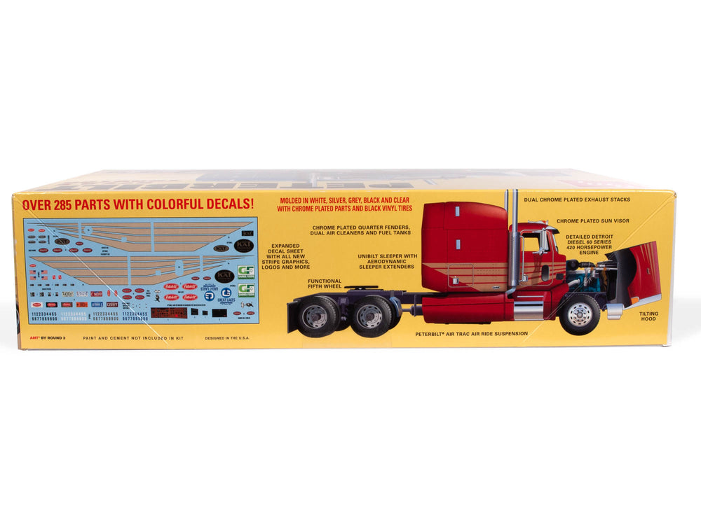 AMT Classic Peterbilt 377 A/E Tractor 1:24 Scale Model Kit