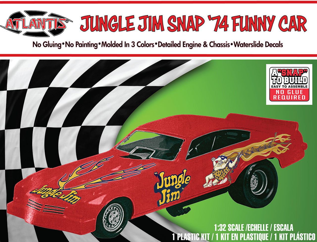 Revell Pinewood Derby Funny Car Racer Kit