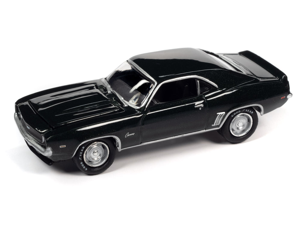 Johnny Lightning Muscle Cars 1969 Chevrolet COPO RS Camaro (MCACN) (Fathom Green Poly) 1:64 Scale Diecast