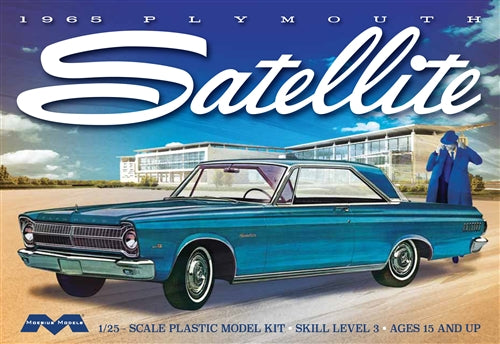 Moebius 1965 Plymouth Satellite 1:25 Scale Model Kit | Auto World