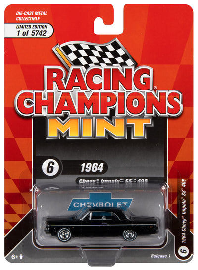 Racing Champions 1964 Chevrolet Impala (Black) 1:64 Diecast