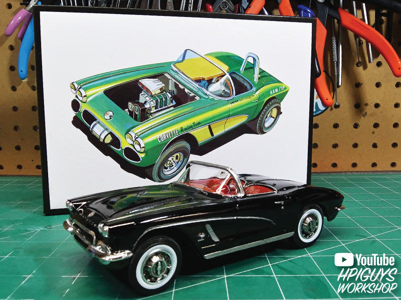 AMT 1962 Chevy Corvette 1:25 Scale Model Kit